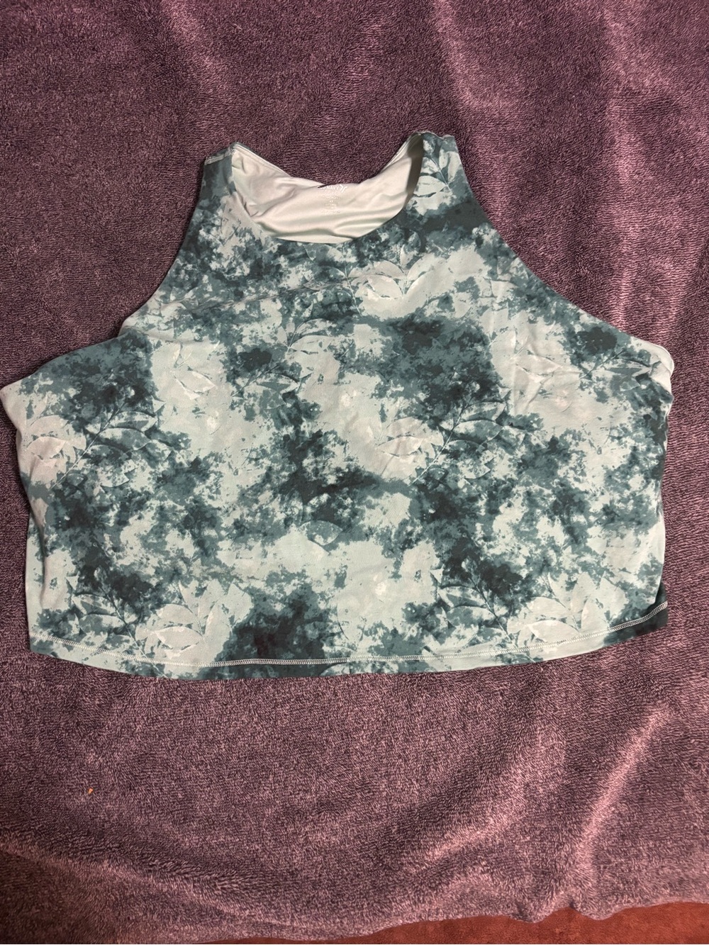 Brand new Old Navy Teal Tie-Dye sports bra